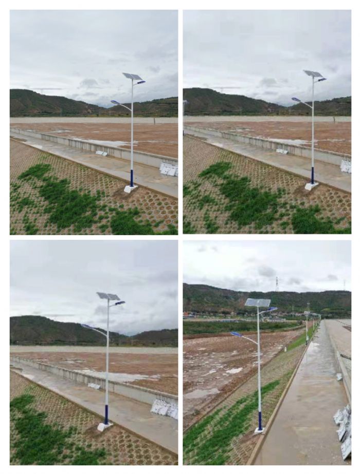 靜寧太陽(yáng)能路燈案例